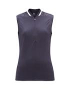 Bogner - Eva Striped Technical Golf Gilet - Womens - Navy