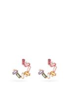 Matchesfashion.com Suzanne Kalan - Rainbow Diamond, Topaz & 14kt Rose-gold Earrings - Womens - Rose Gold