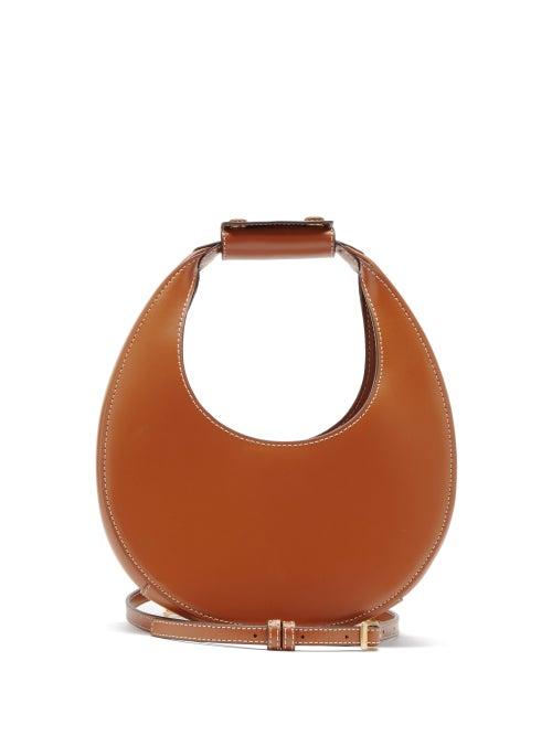 Matchesfashion.com Staud - Moon Mini Leather Shoulder Bag - Womens - Tan