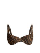 Matchesfashion.com Fisch - Grenadins Bikini Top - Womens - Leopard