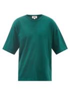 Ymc - Triple Organic-cotton Jersey T-shirt - Mens - Green