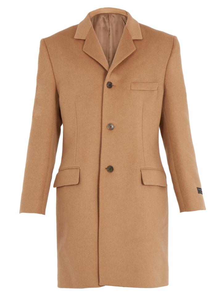 Balenciaga Notch-lapel Single-breasted Coat