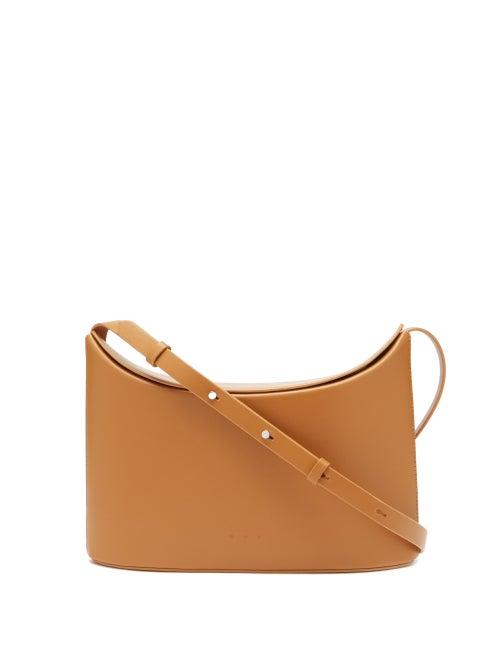 Matchesfashion.com Aesther Ekme - Sway Leather Cross-body Bag - Womens - Tan