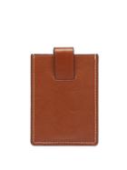 Matchesfashion.com Mtier London - Pull Out Strap Grained Leather Cardholder - Mens - Tan