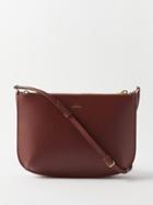 A.p.c. - Sarah Leather Cross-body Bag - Womens - Tan