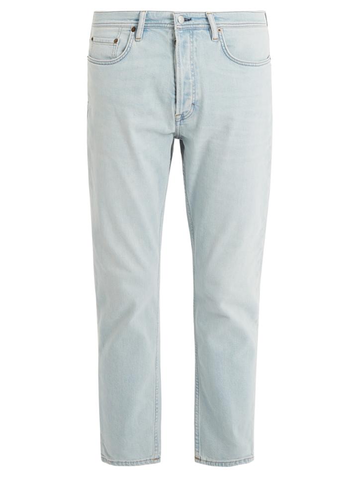Acne Studios River Mid-rise Slim-leg Jeans
