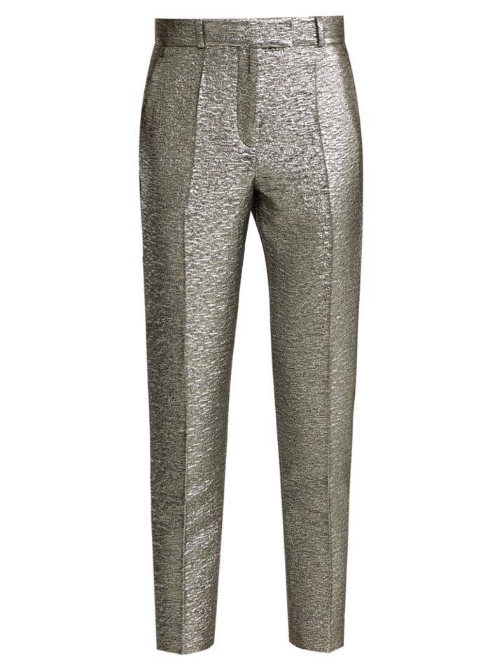 Racil Aries High-rise Matelass Cropped Trousers