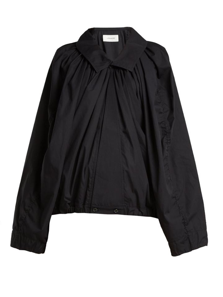 Lemaire Gathered Cotton-poplin Blouse