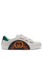 Matchesfashion.com Gucci - New Ace Gg Print Leather Trainers - Mens - White Multi