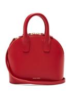 Matchesfashion.com Mansur Gavriel - Top Handle Mini Leather Bag - Womens - Red