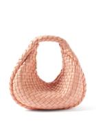 Bottega Veneta - Jodie Mini Padded Intrecciato-leather Shoulder Bag - Womens - Pink