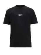 Matchesfashion.com Dsquared2 - Icon Logo-print Cotton T-shirt - Mens - Black