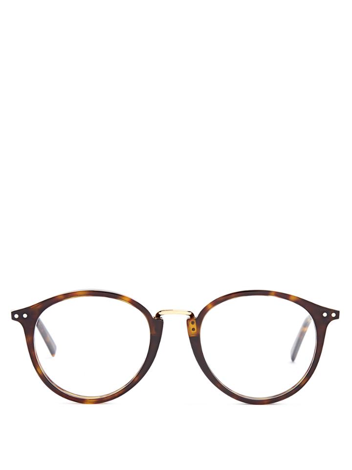 Céline Eyewear Twig Round-frame Acetate Glasses