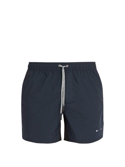 Matchesfashion.com The Upside - Ultra Run 5 Drawstring Shorts - Mens - Ink