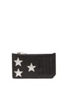 Saint Laurent Star-appliqu Leather Cardholder