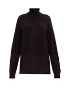 Raey - Recycled-cashmere Blend Roll-neck Sweater - Womens - Black