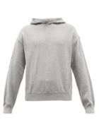 Another Aspect - Combed Organic-cotton Hooded Sweatshirt - Mens - Light Grey
