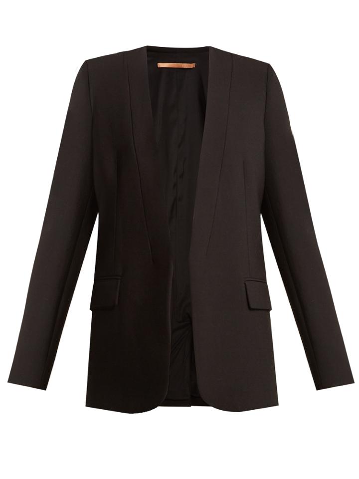 Summa Shawl-lapel Cady Jacket