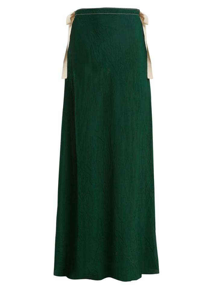 On The Island Nevis Self-tie Maxi-skirt