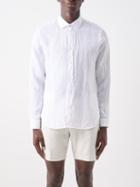 Orlebar Brown - Giles Linen Shirt - Mens - White