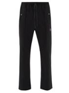 Matchesfashion.com Needles - Butterfly-embroidered Flared Trousers - Mens - Black