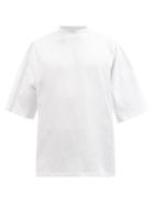 Jil Sander - Oversized Cotton-jersey T-shirt - Mens - White