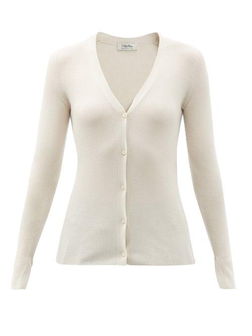 Ladies Rtw S Max Mara - Oltre Cardigan - Womens - Cream
