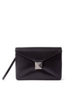 Valentino Garavani - One Stud Padded Leather Pouch - Mens - Black