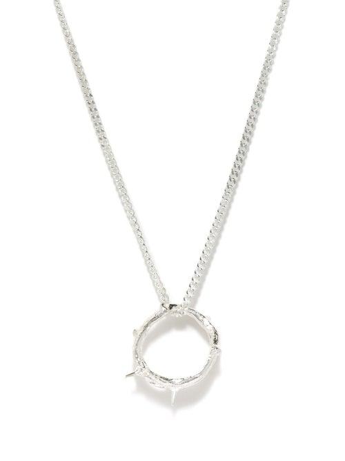 Matchesfashion.com Pearls Before Swine - Thorn Sterling-silver Necklace - Mens - Silver