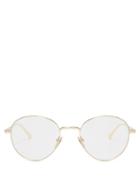 Matchesfashion.com Gucci - Round Metal Glasses - Womens - Gold