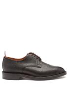 Thom Browne Pebbled-leather Derby Shoe