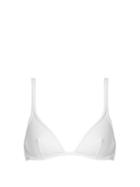 Matchesfashion.com Ephemera - Triangle Bikini Top - Womens - White