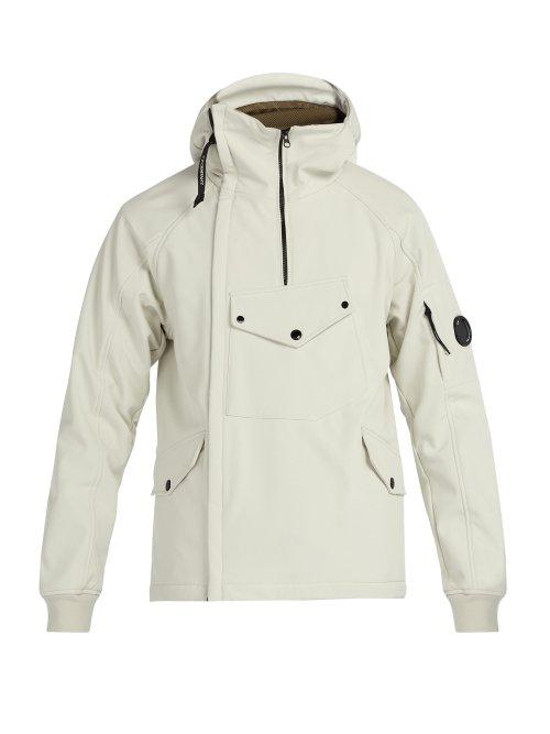 Matchesfashion.com C.p. Company - Lens Soft Shell Jacket - Mens - White
