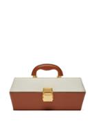 Matchesfashion.com Staud - Lincoln Leather Box Bag - Womens - Camel