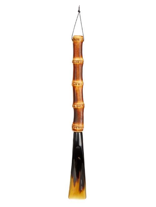 Cedes Milano Horn And Bamboo-root Shoe Horn