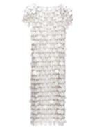 Matchesfashion.com Paco Rabanne - Sequinned Chainmail Dress - Womens - White