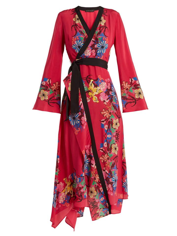 Etro Fluorite Printed Silk Dress