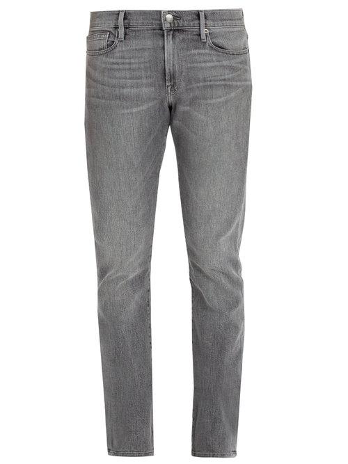 Matchesfashion.com Frame - L'homme Slim Fit Jeans - Mens - Grey