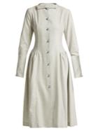 Luisa Beccaria Wool-blend Midi Dress