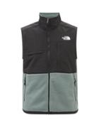 The North Face - Denali Recycled-fibre Fleece And Nylon Gilet - Mens - Green
