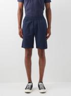 Sunspel - Cotton-blend Shorts - Mens - Navy
