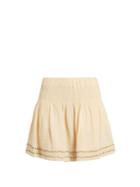 Isabel Marant Étoile Alea Cotton-blend Embellished Skirt