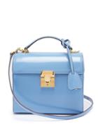 Matchesfashion.com Mark Cross - Sara Leather Bag - Womens - Light Blue