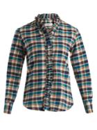 Isabel Marant Étoile Wendy Ruffle-trimmed Checked Cotton Shirt