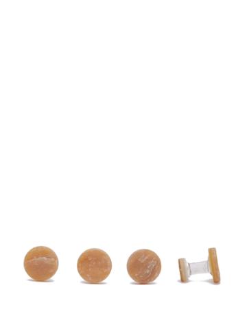 Samuel Gassmann Mother Of Pearl Cufflinks