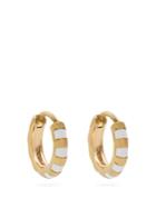 Marc Alary Enamel & Yellow-gold Earrings