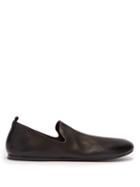 Matchesfashion.com Marsll - Strapiatta Grained Leather Loafers - Mens - Black