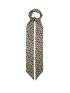 Matchesfashion.com Fendi - Ff Logo Print Silk Scarf - Womens - Green