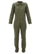 Matchesfashion.com Lafont - Funtaine Cotton Canvas Jumpsuit - Womens - Khaki