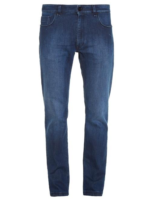 Fendi 3-d Monster-pocket Regular-fit Jeans